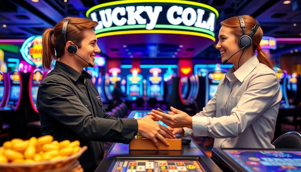 Lucky Cola Casino customer support