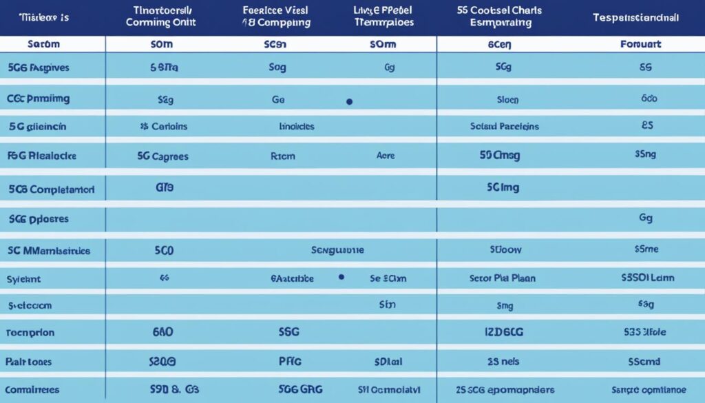 5G套餐比較