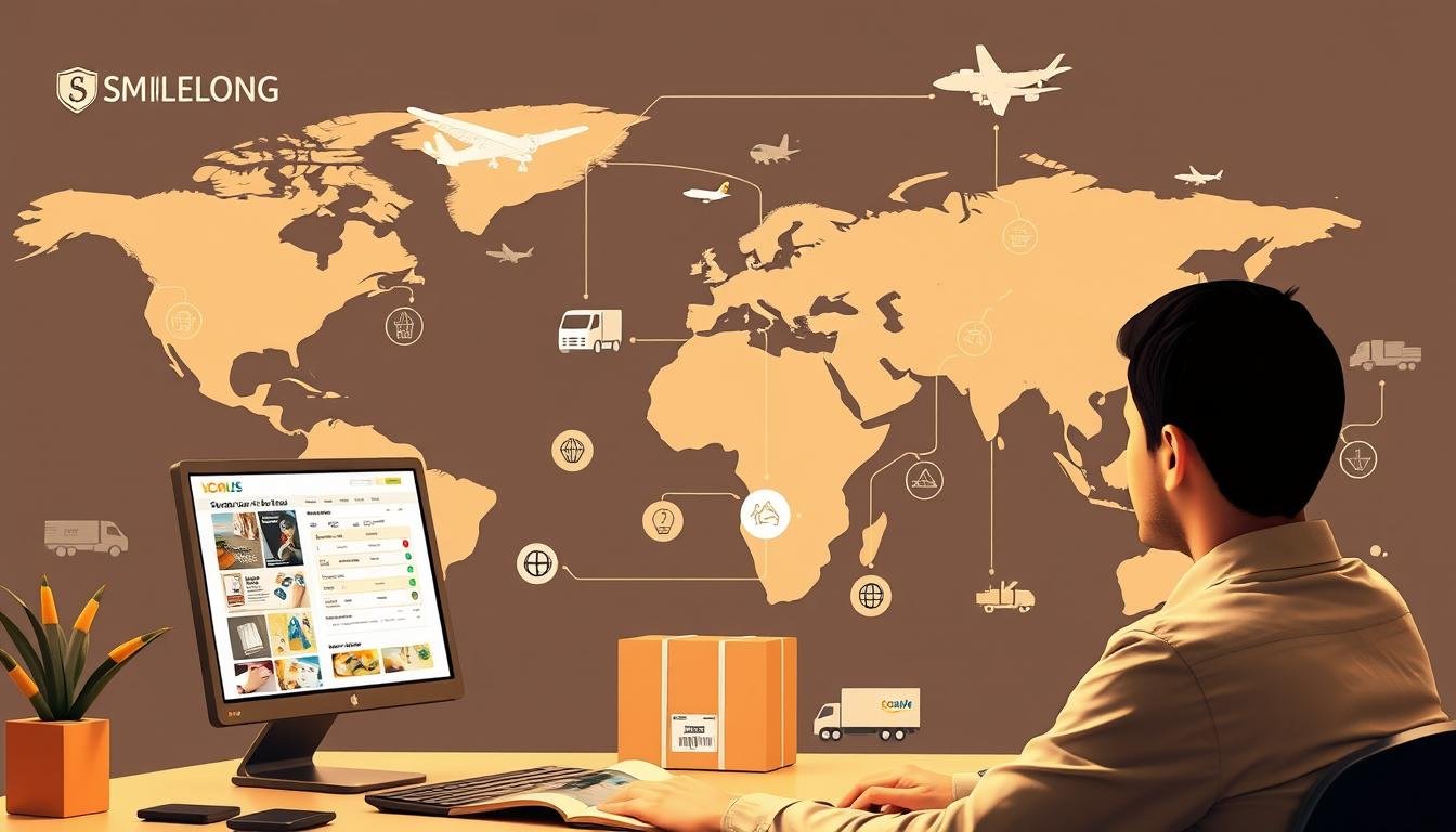 美國代買轉寄服務示意圖