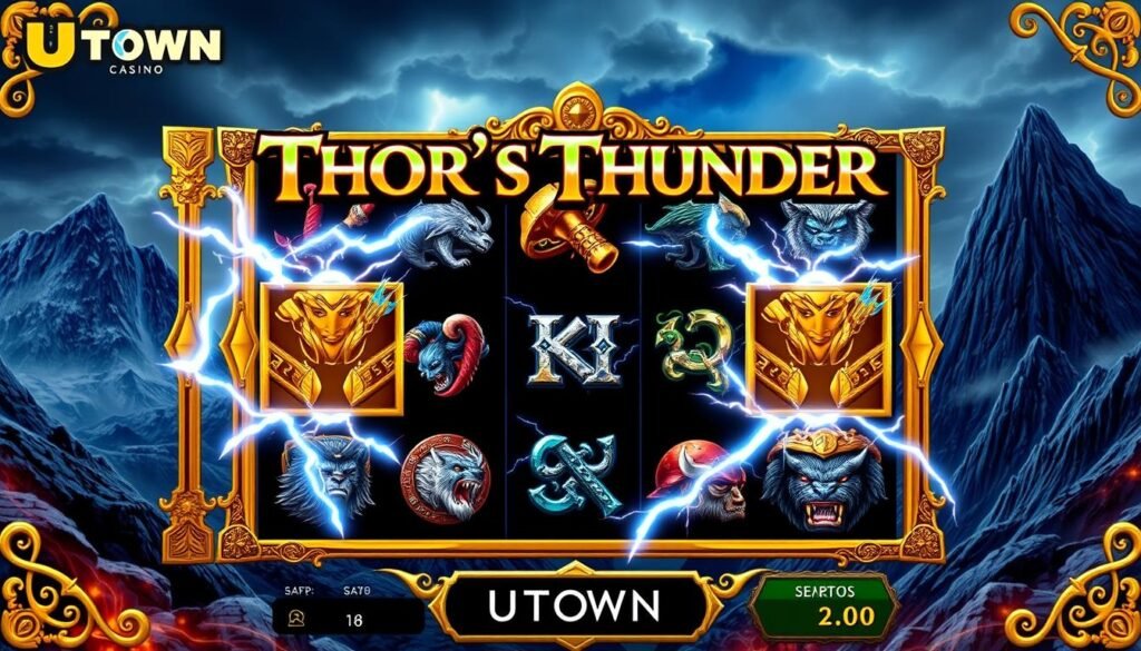 雷神老虎機遊戲介面